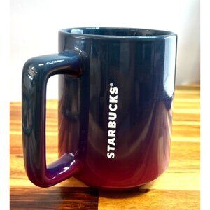 Starbucks 2022 Ocean Gradient Ceramic Mug, a 14 fl oz collectible